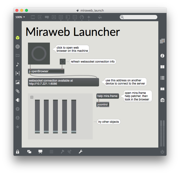 Miraweb launch